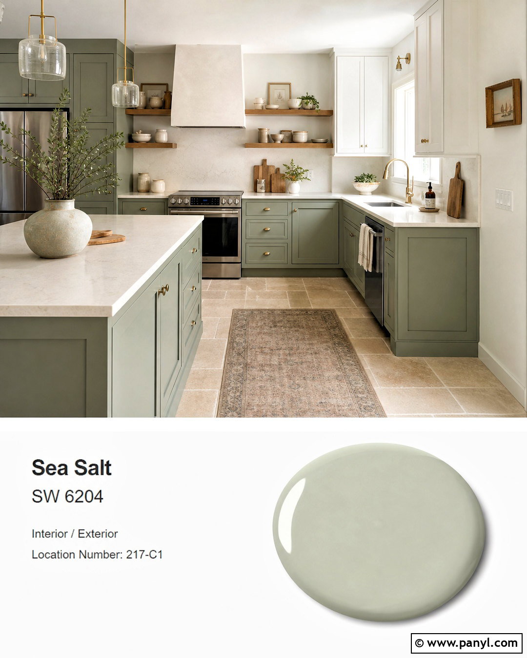 Sea Salt And Evergreen Fog - 20 sea salt coordinating colors