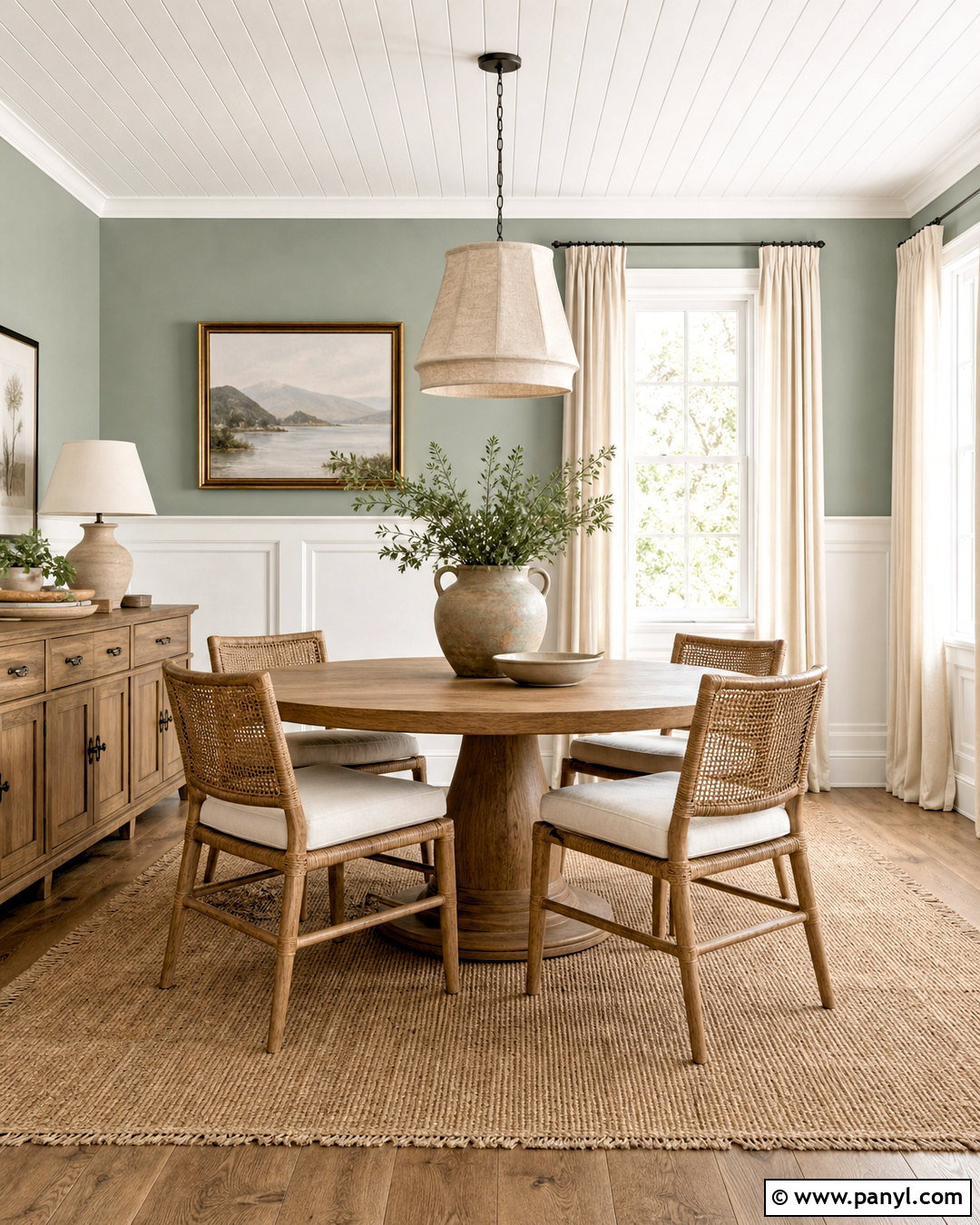 Sea Salt And Greek Villa Dining Room - 20 sw sea salt color palette ideas