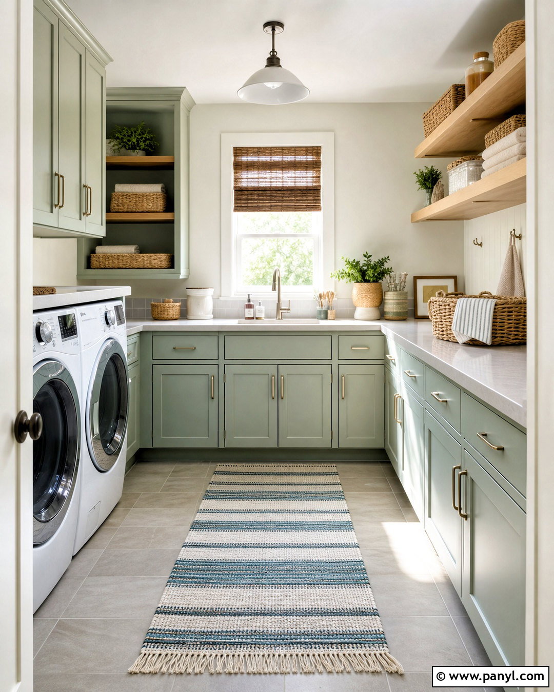 Sea Salt And Rainwashed Laundry Room - 20 sw sea salt color palette ideas