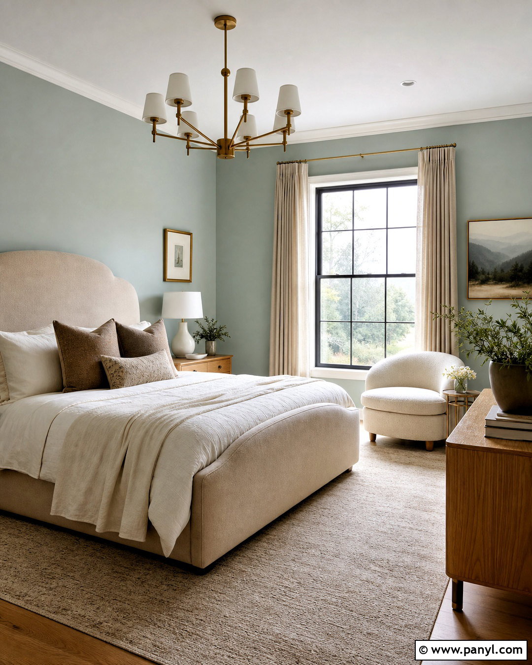 Sea Salt Bedroom With Beige Accents - 20 sea salt bedroom ideas