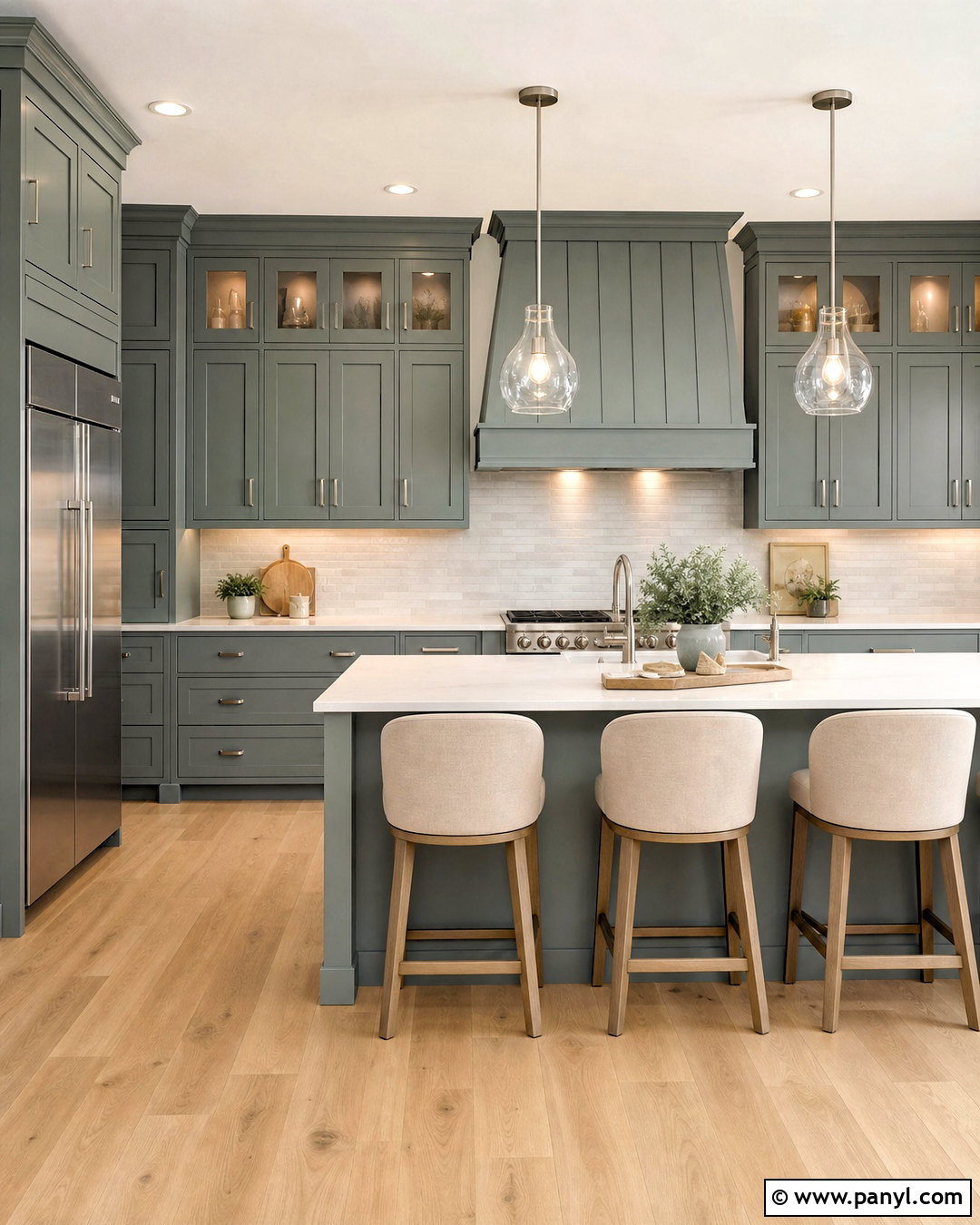 Sea Salt Cabinets With Stainless Steel Appliances - 20 sea salt kitchen cabinets