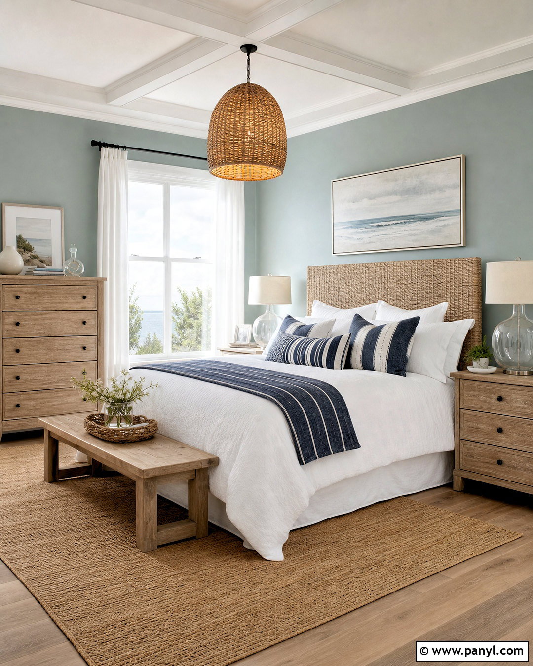 Sea Salt Coastal Bedroom - 20 sea salt bedroom ideas