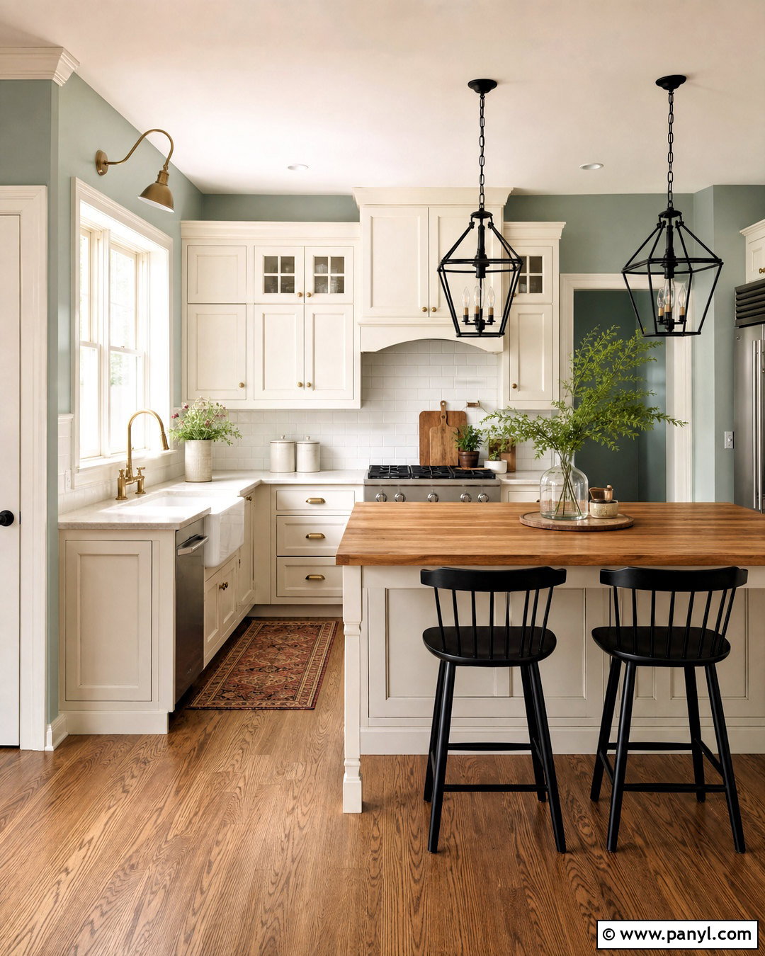 Sea Salt Farmhouse Kitchen - 20 sea salt sherwin williams kitchen ideas