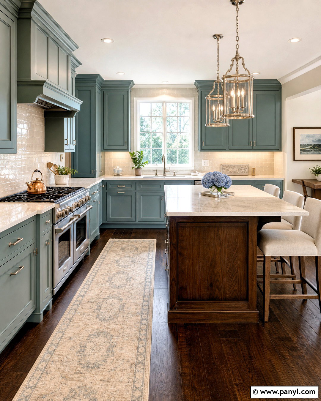 Sea Salt Kitchen With Dark Wood Floors - 20 sea salt sherwin williams kitchen ideas