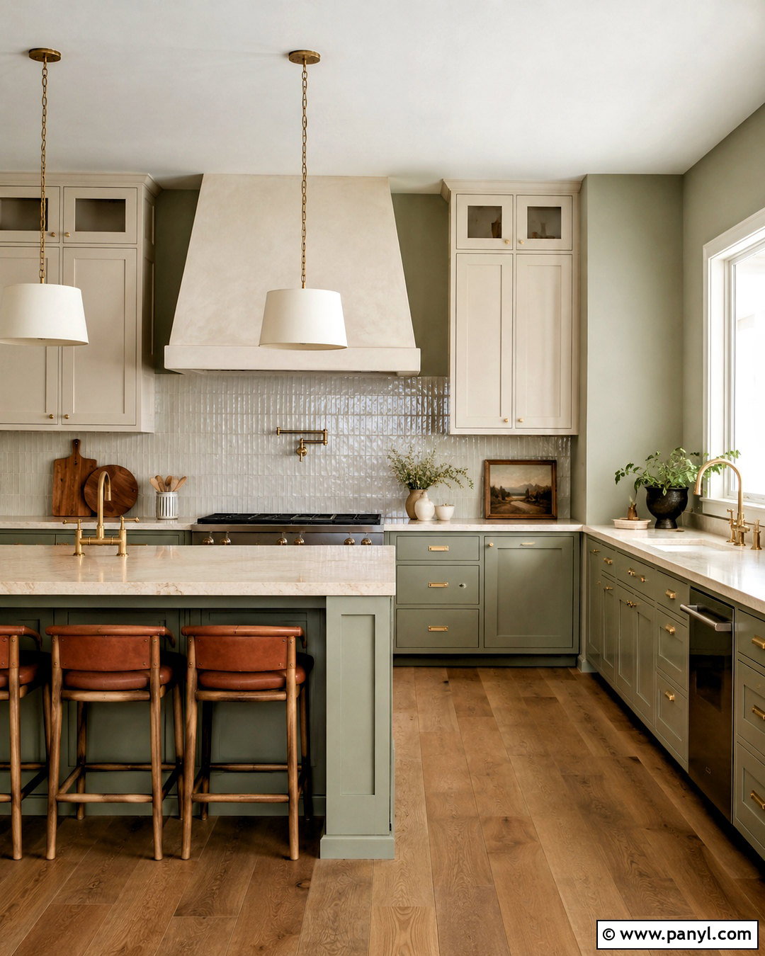 Sea Salt Kitchen With Sage Green Cabinets - 35 sea salt kitchen walls