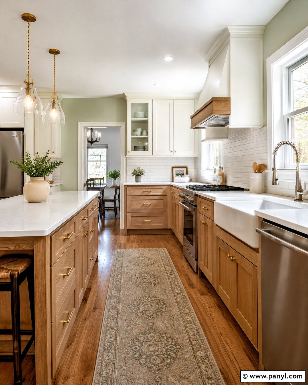 Sea Salt Kitchen With Two Tone Cabinets - 35 sea salt kitchen walls