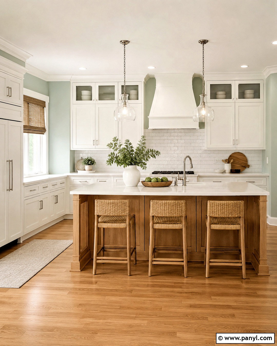 Sea Salt Kitchen With White Subway Tile - 35 sea salt kitchen walls
