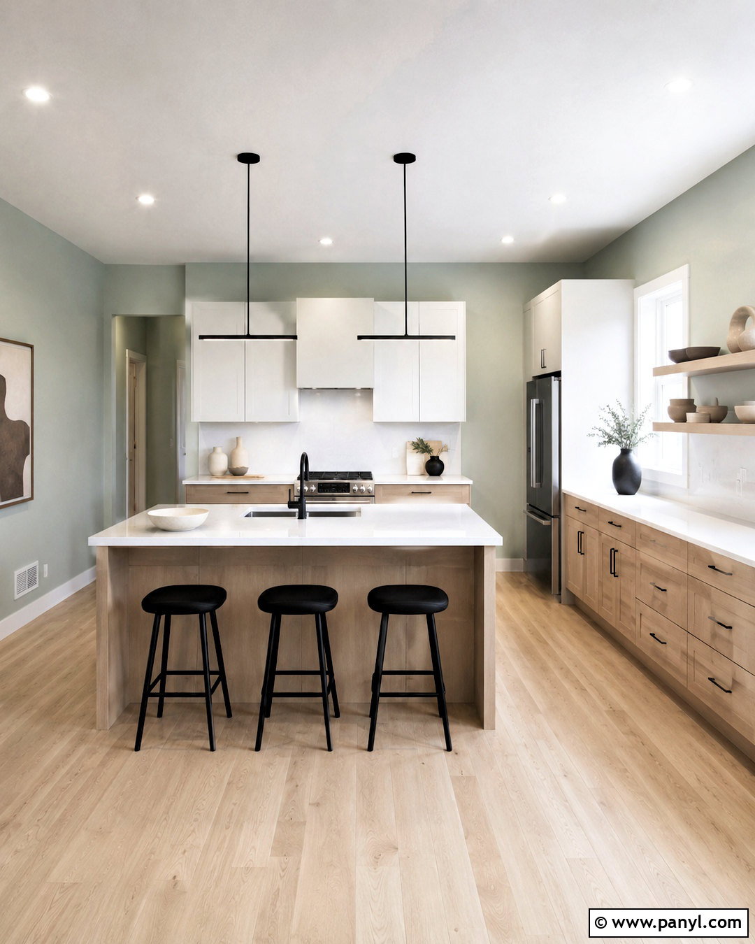 Sea Salt Modern Kitchen - 35 sea salt kitchen walls