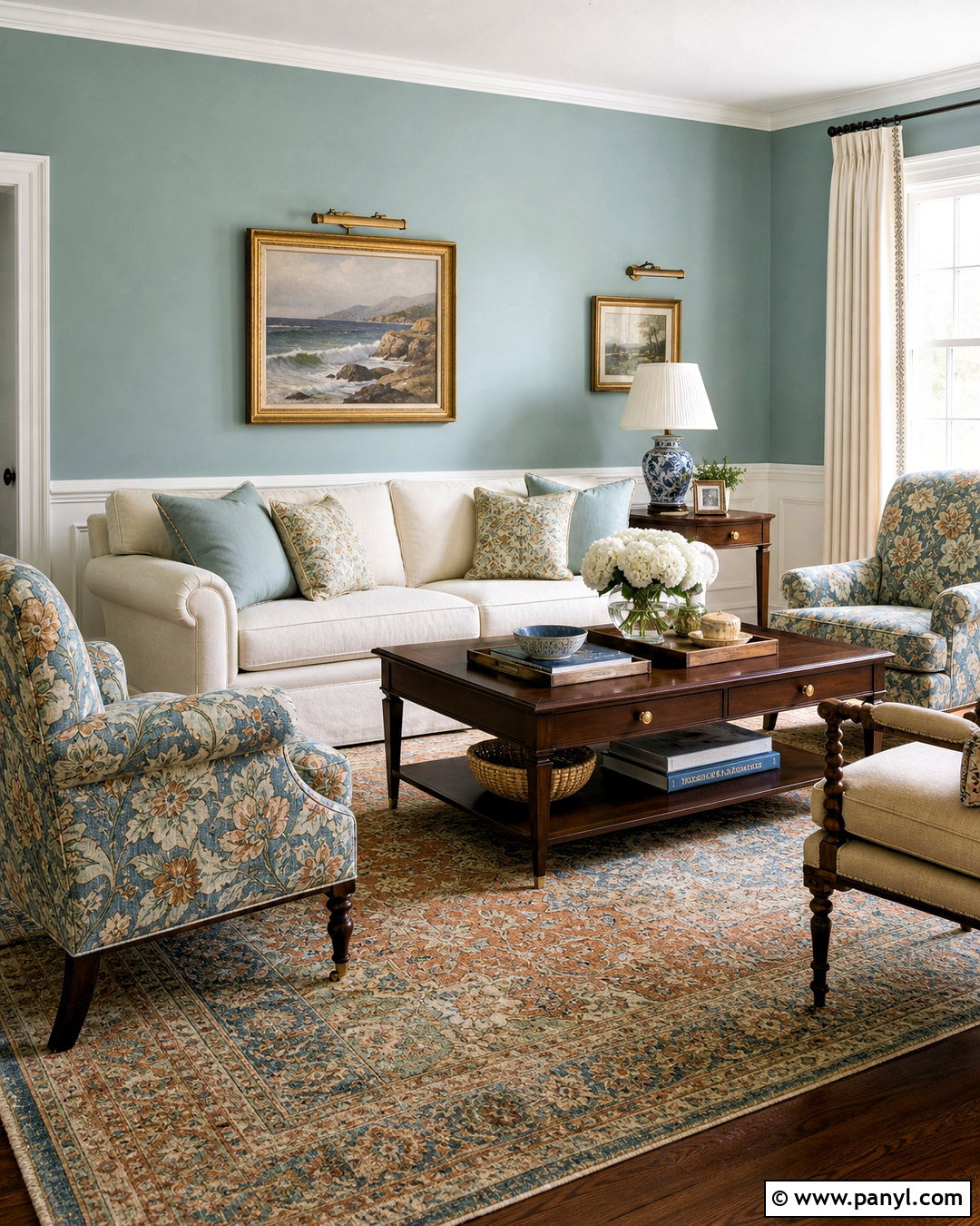 Sea Salt Traditional Living Room - 20 sea salt sherwin williams living room ideas