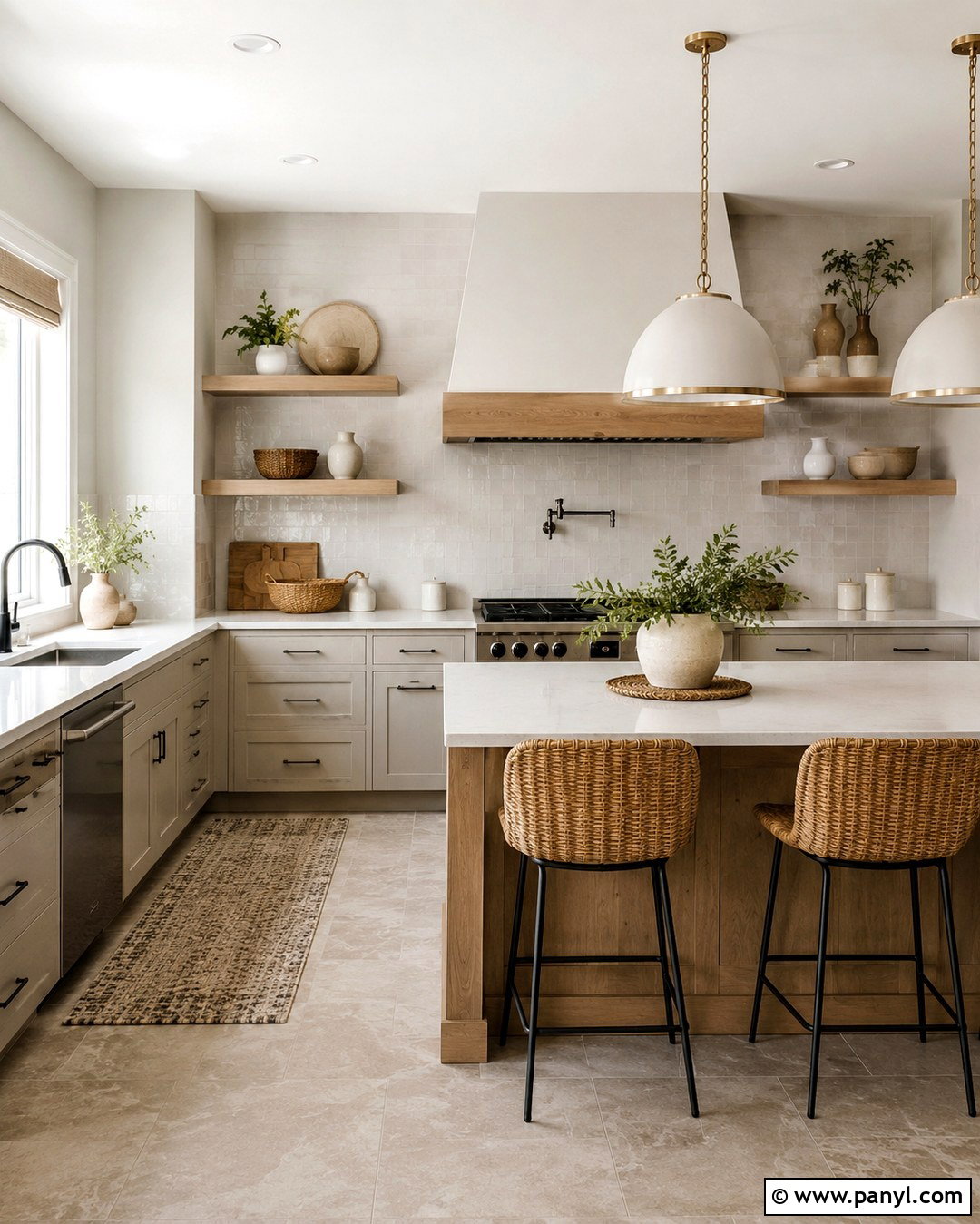 20 Sea Salt Walls With Gray Cabinets: Calm Kitchen Pairings