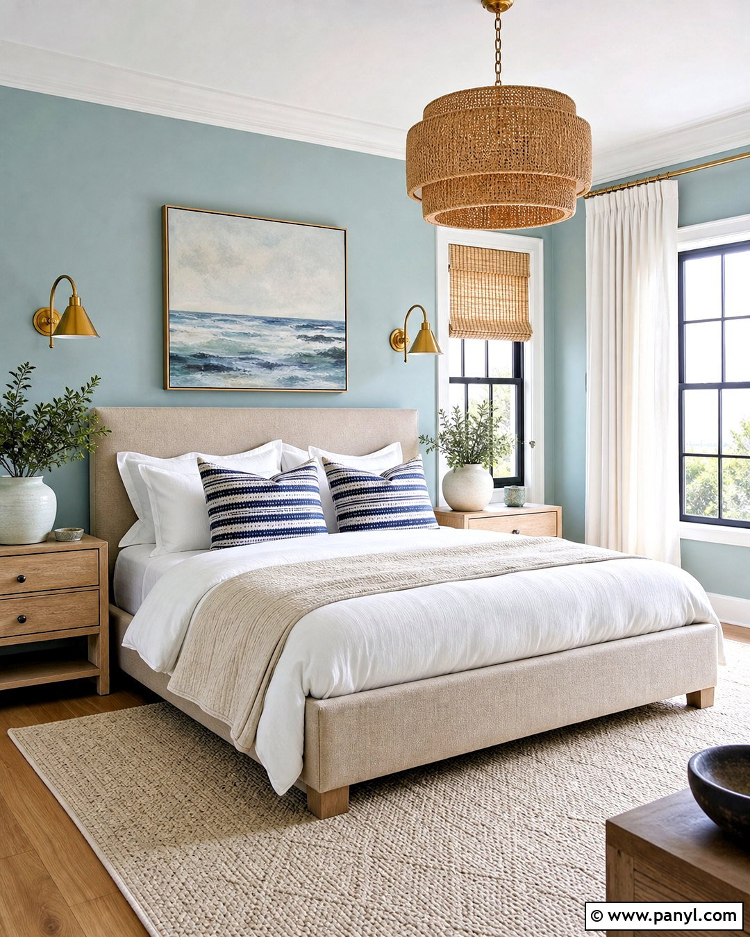 Seafoam Blue Bedroom - 20 blue paint colors for bedroom ideas
