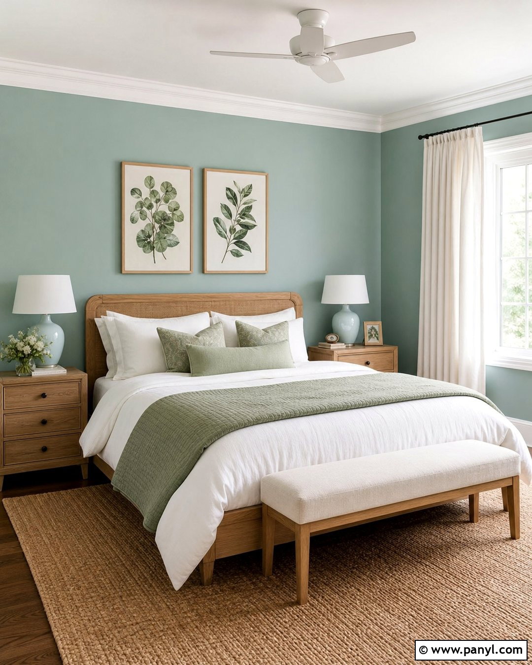 Seafoam Blue Green Bedroom Walls - 30 blue green walls