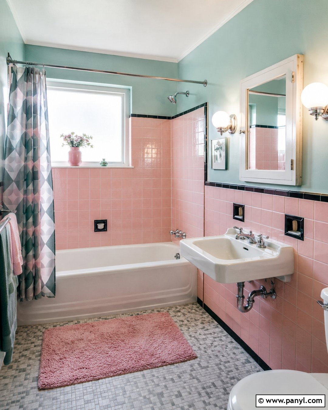 20 Vintage Bathroom With Green Walls: Timeless Decor Ideas
