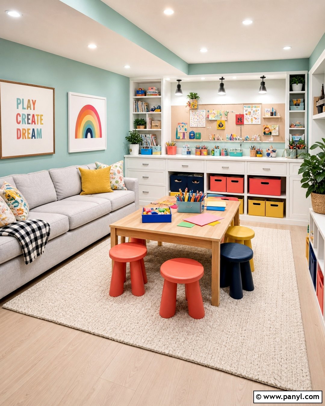 Seafoam Green Basement Color - 20 Nice Basement Colors