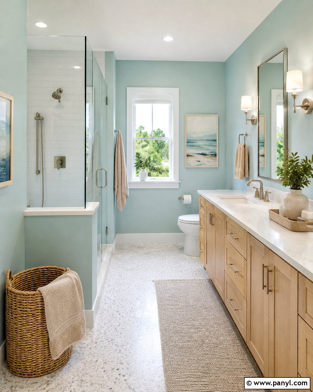 Seafoam Green Bathroom - 35 trending bathroom colors