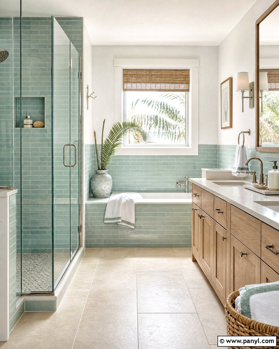 Seafoam Green Bathroom - 20 bathroom colour ideas