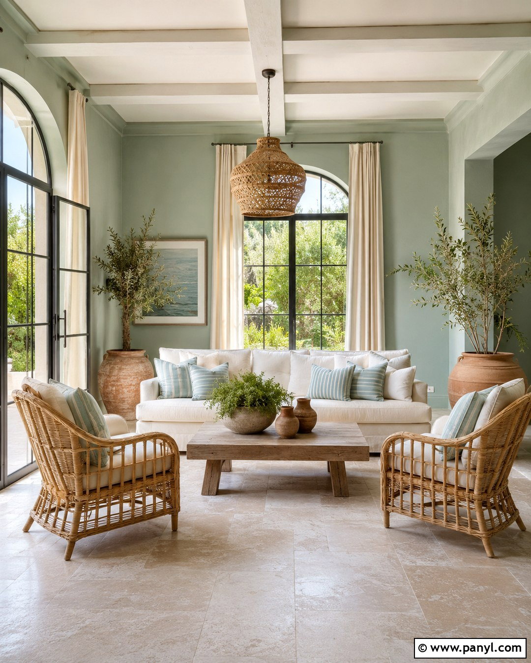Seafoam Green Mediterranean Wall Color - 20 Mediterranean Wall Colors