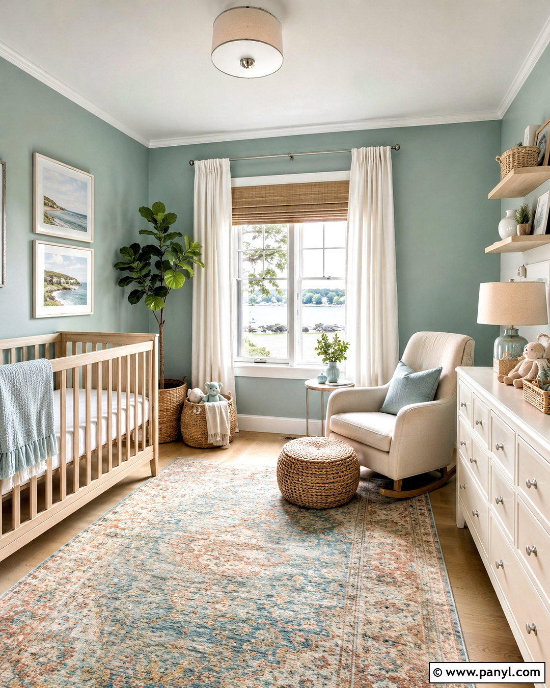 Seafoam Green Nursery - 20 nursery room colors