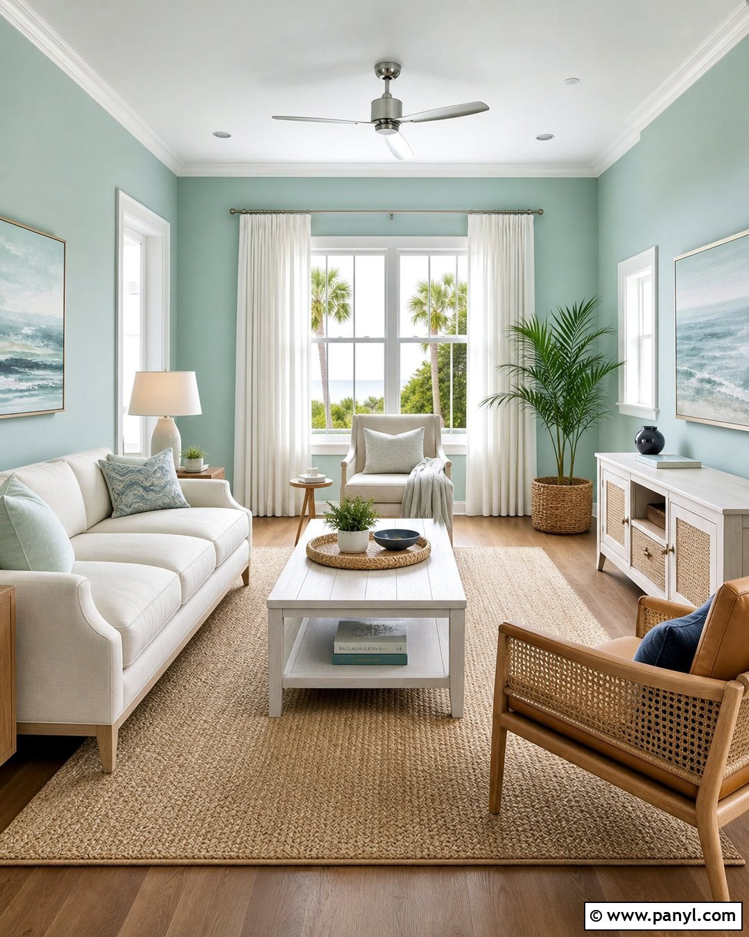 Seafoam Green Room Walls - 35 Aesthetic Room Wall Color Ideas
