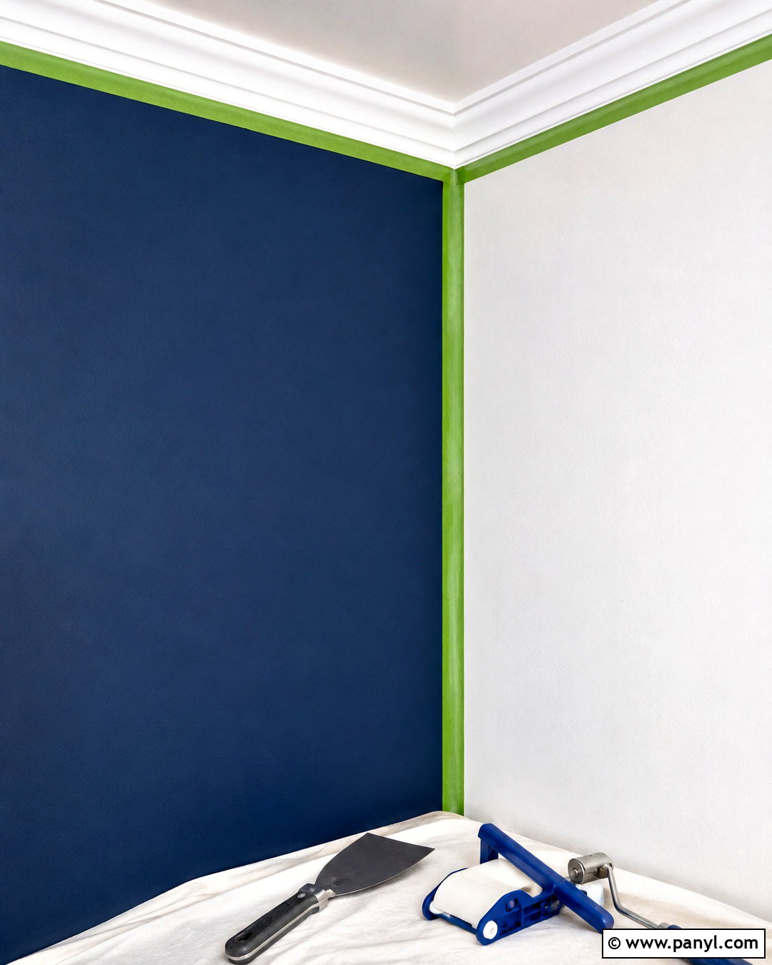 Seal Painters Tape Edges - 20 painting hacks for walls
