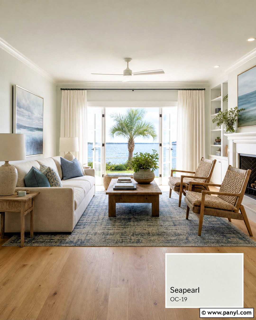 Seapearl OC-19 - 20 benjamin moore white paint colors