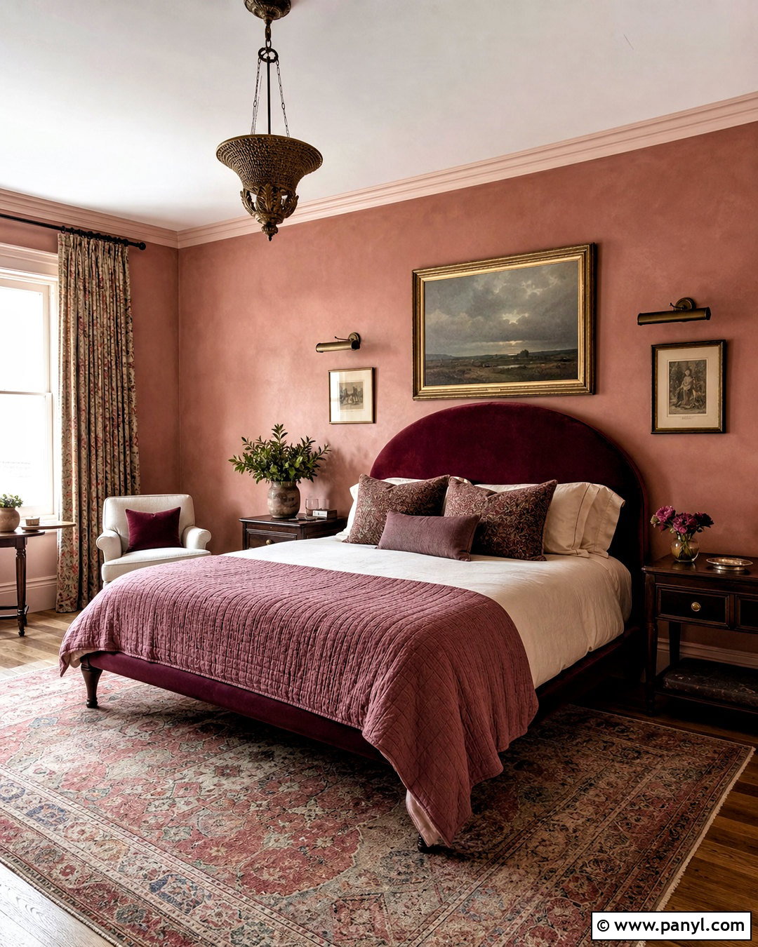 Setting Plaster Bedroom With Burgundy Accents - 20 setting plaster farrow and ball bedrooms