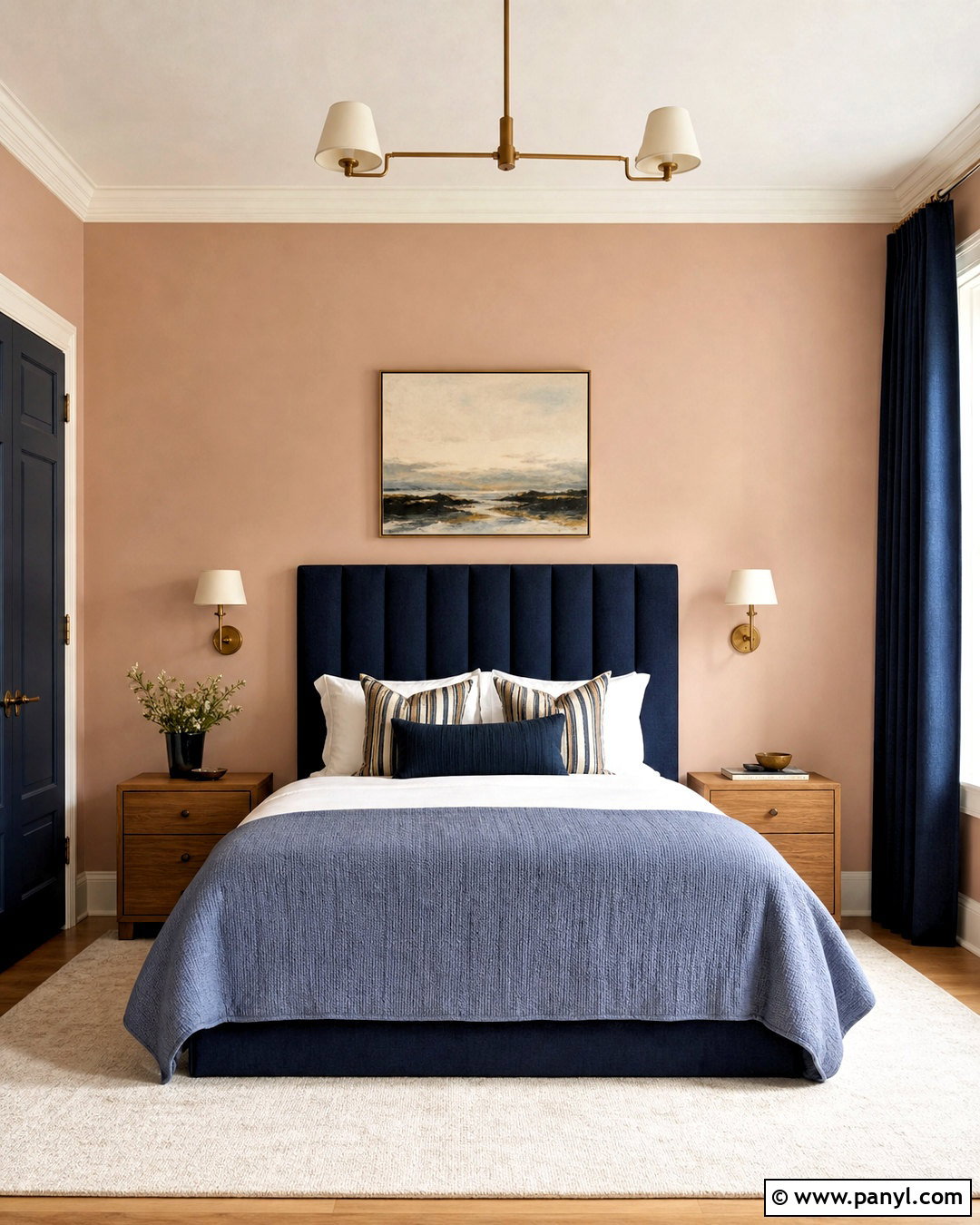 Setting Plaster Bedroom With Navy Blue - 20 setting plaster farrow and ball bedrooms