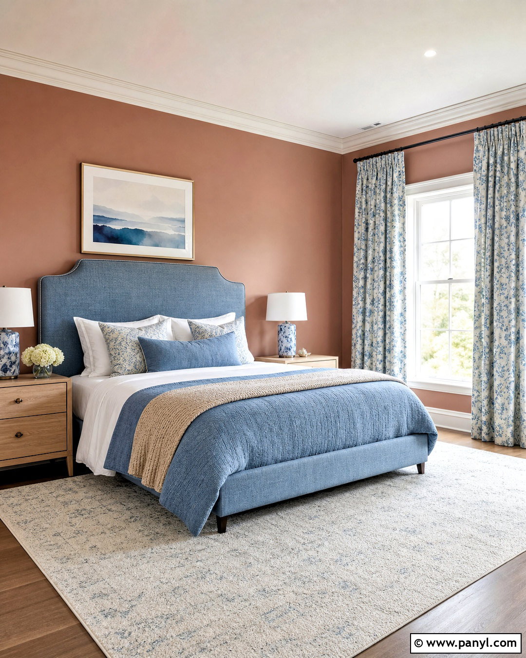 Setting Plaster Bedroom With Soft Blue - 20 setting plaster farrow and ball bedrooms
