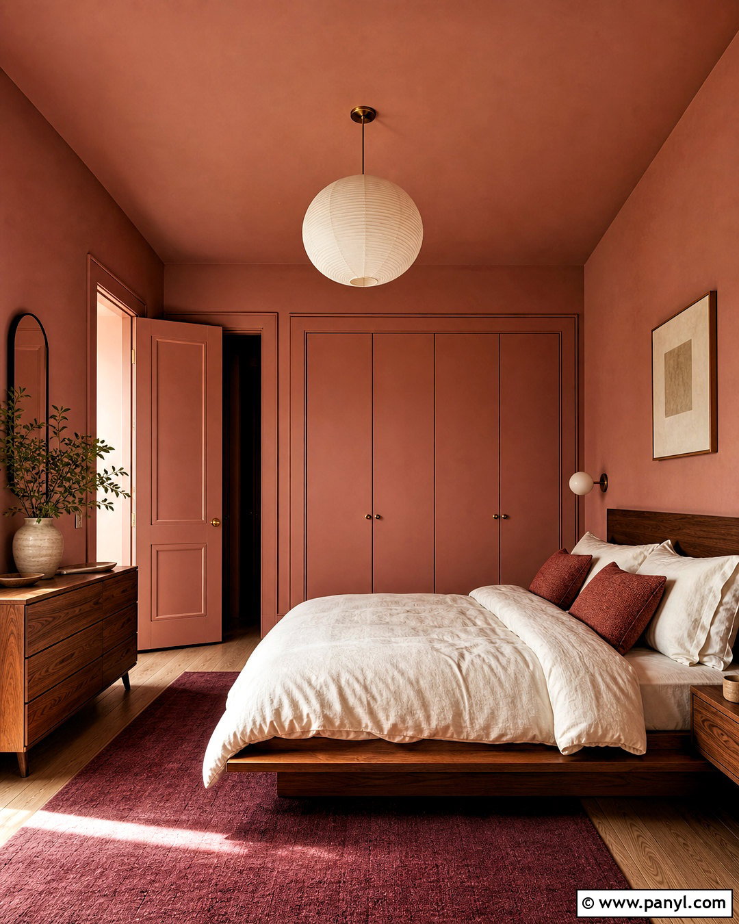 Setting Plaster Color Drenched Bedroom - 20 setting plaster farrow and ball bedrooms