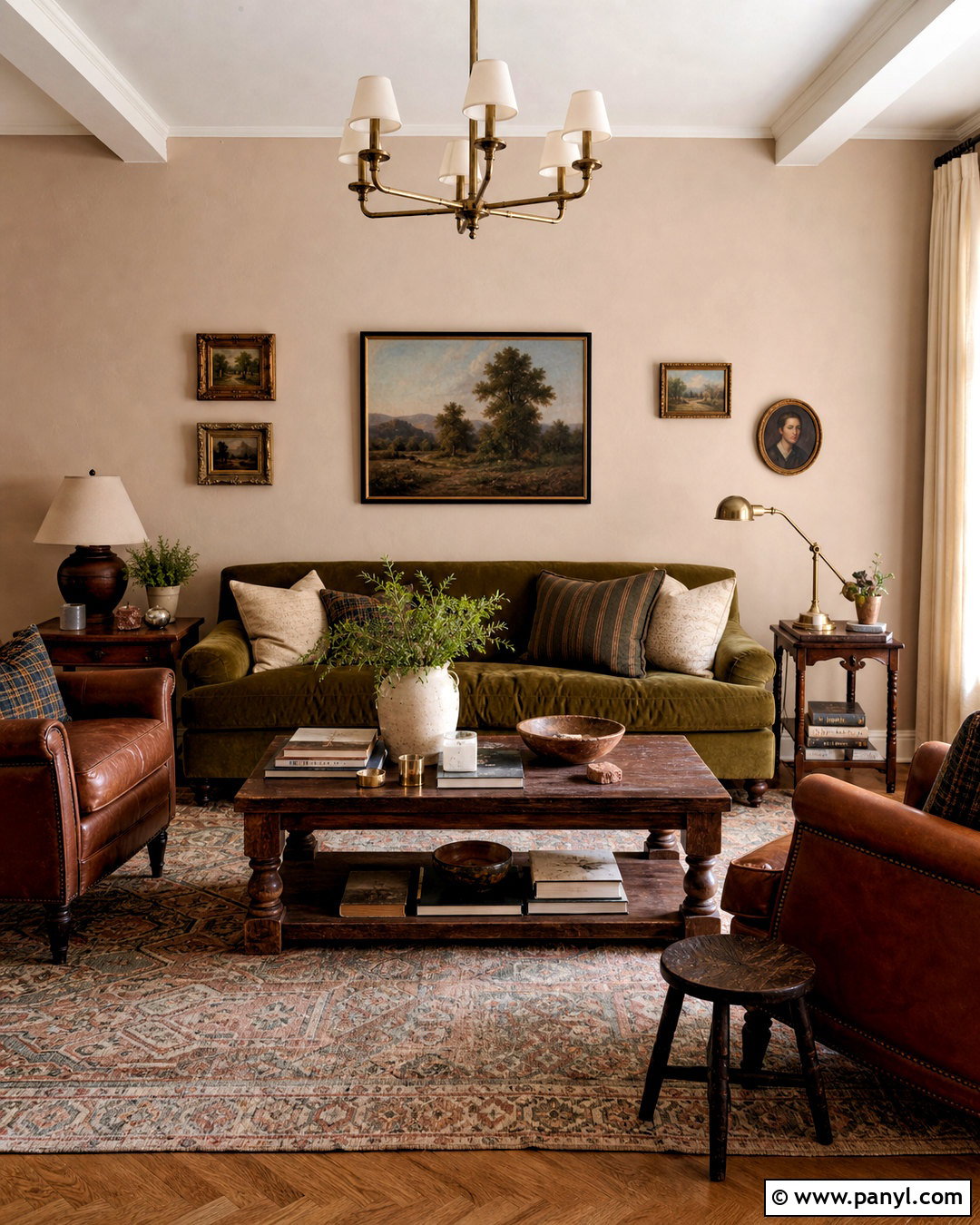 Setting Plaster Living Room With Olive Green - 20 setting plaster living room ideas
