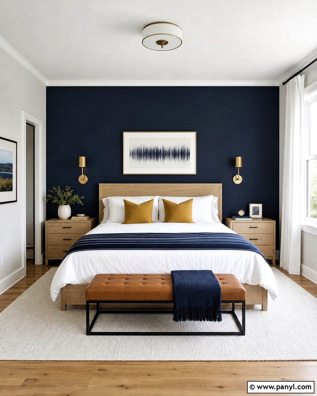 Sharp Navy-N 9642 Bedroom - 20 asian paints colour shades for bedroom ideas