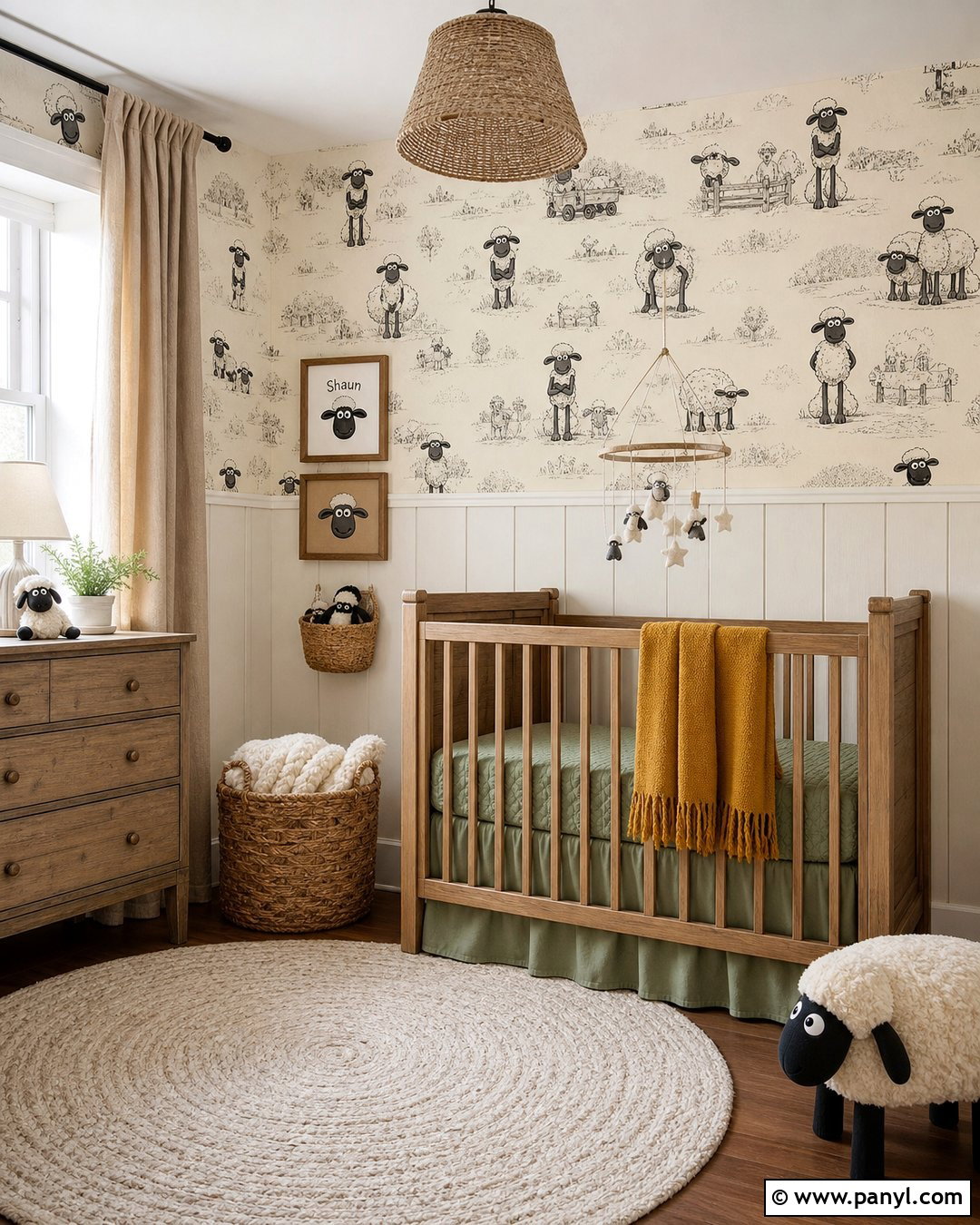Shaun The Sheep Wallpaper Farmhouse Nursery - 25 Shun The Sheep Wallpaper Ideas