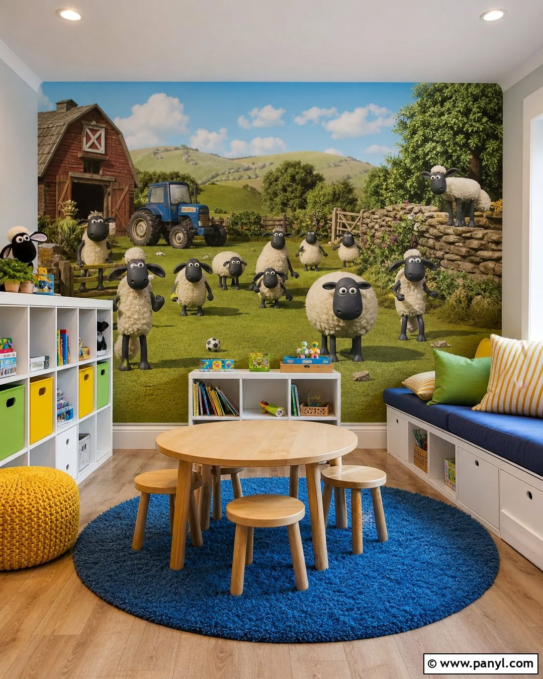 Shaun The Sheep Wallpaper Playroom - 25 Shun The Sheep Wallpaper Ideas