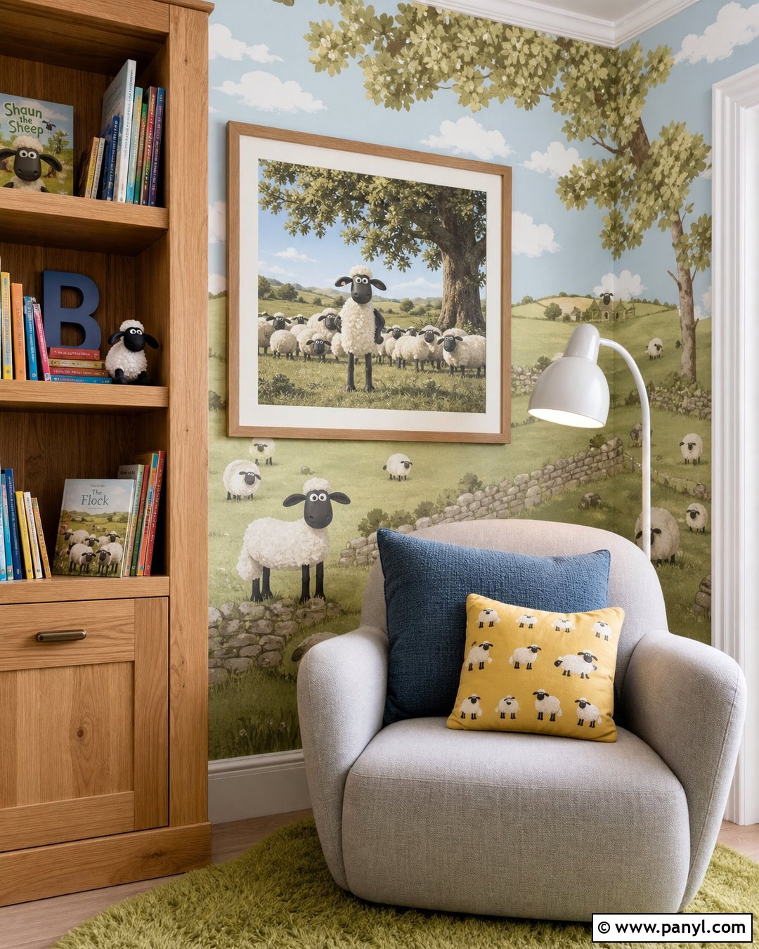 Shaun The Sheep Wallpaper Reading Nook - 25 Shun The Sheep Wallpaper Ideas