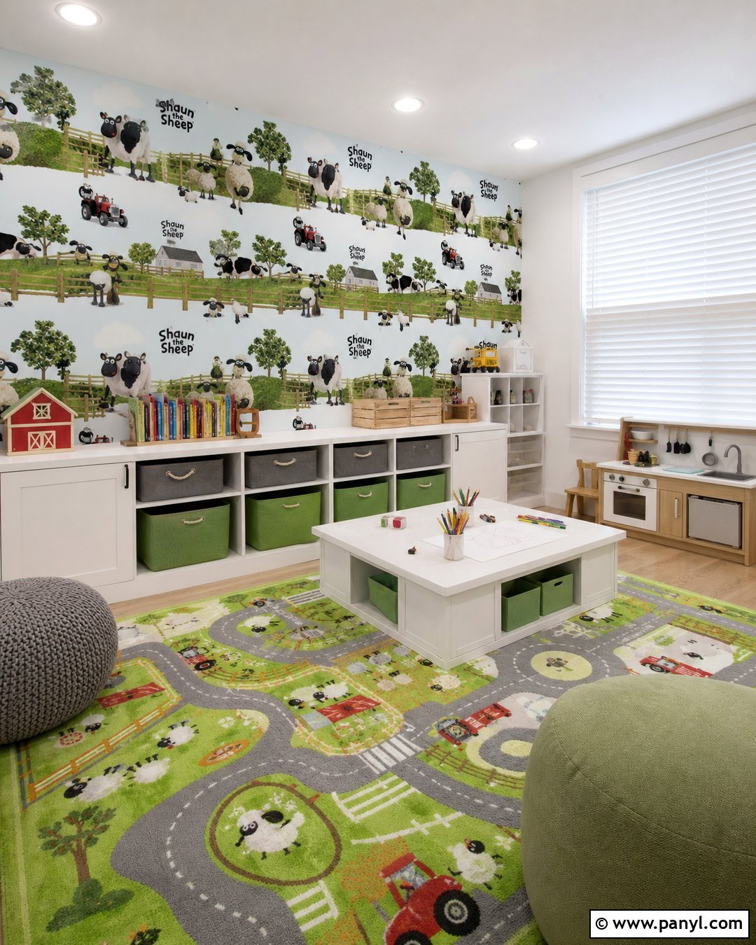 25 Shun The Sheep Wallpaper Ideas for Bold, Playful Rooms
