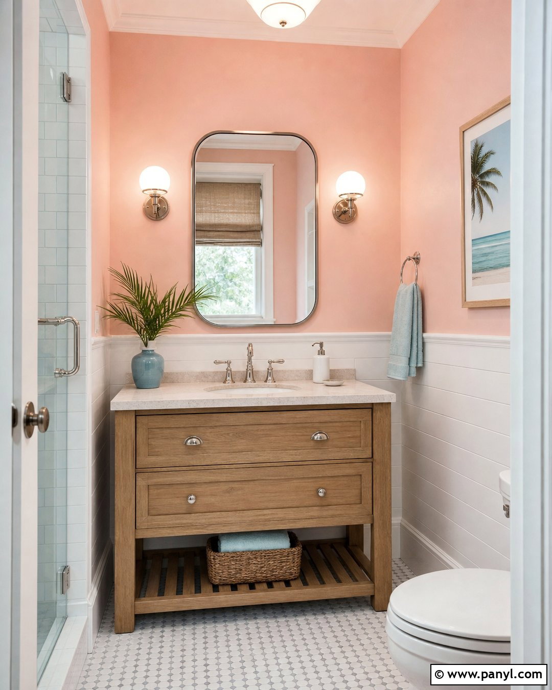 Shell Pink Beach House Walls - 30 Beach House Colors Interior Walls