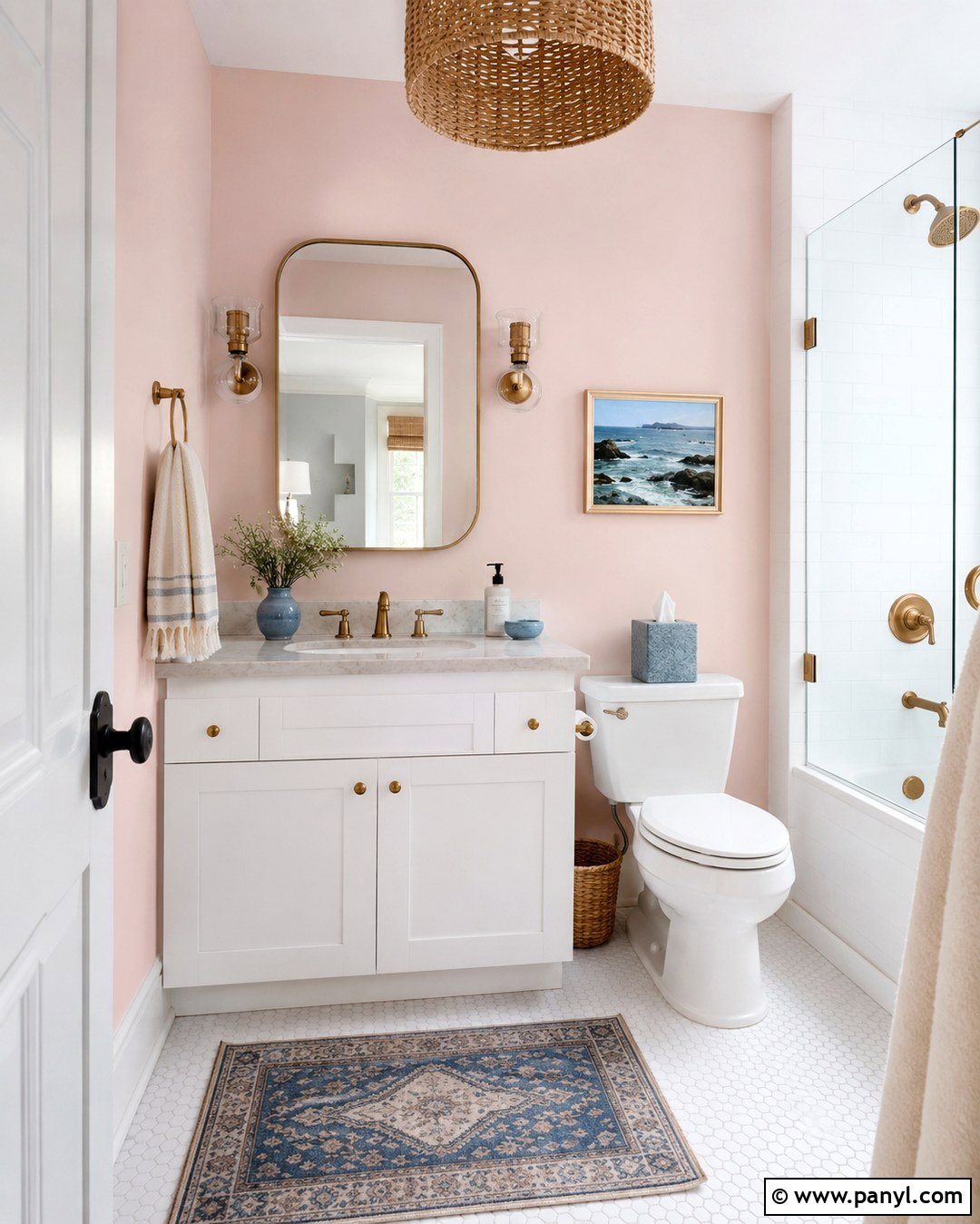 Shell Pink Walls - 20 Beachy Wall Colors