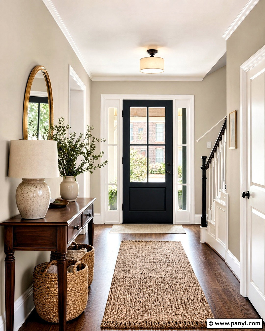 Sherwin-Williams Accessible Beige Entryway - 20 greige sherwin williams ideas