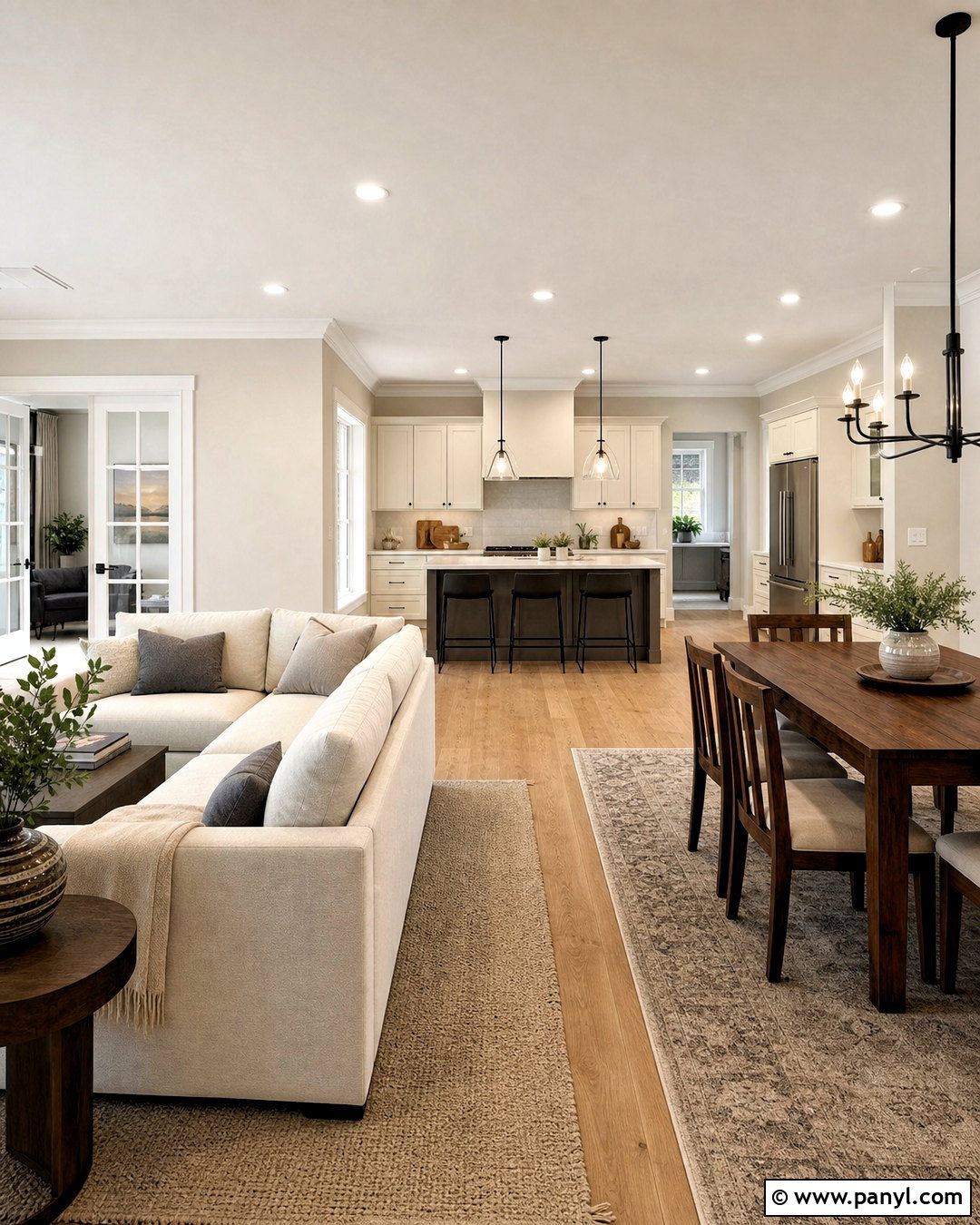 Sherwin-Williams Aesthetic White Open Floor Plan - 20 greige sherwin williams ideas