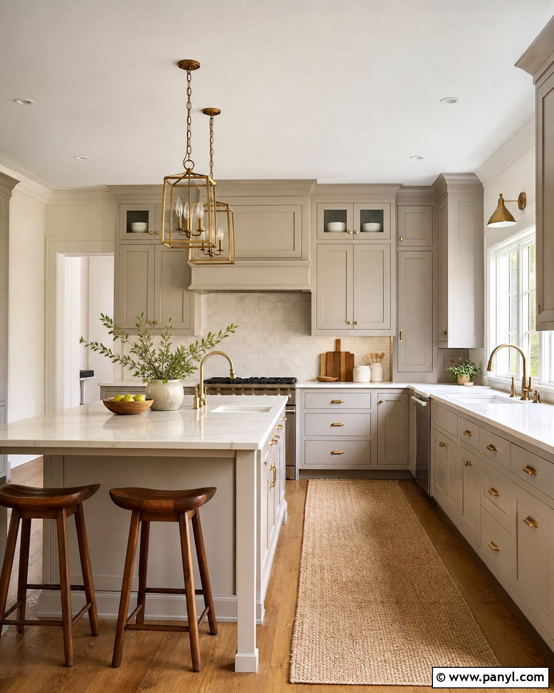 Sherwin-Williams Agreeable Gray Kitchen Cabinets - 25 Light Grey Kitchen Cabinets Paint Colors