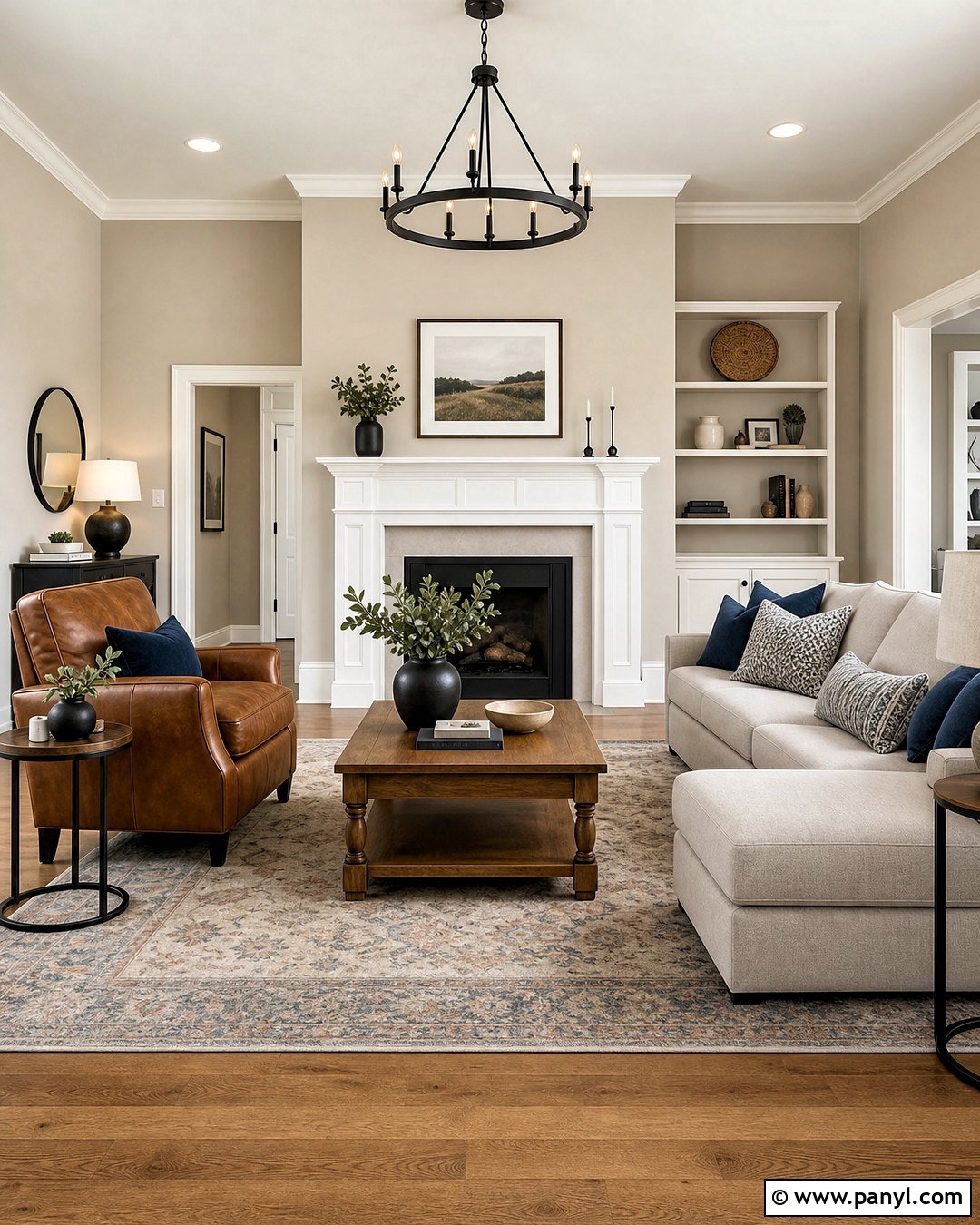 Sherwin-Williams Agreeable Gray Living Room - 20 sherwin williams living room colors