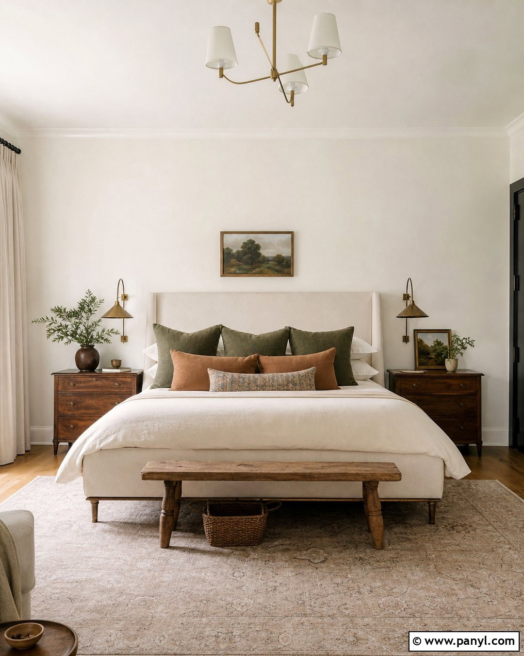 Sherwin-Williams Alabaster Bedroom Walls - 25 Best Neutral White Paint For Walls