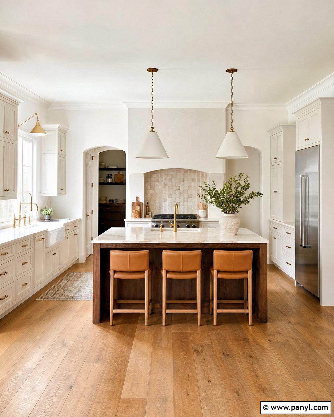 Sherwin-Williams Alabaster Kitchen - 20 incredible white sherwin williams ideas