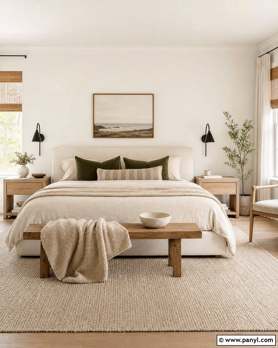 Sherwin-Williams Alabaster SW 7008 Paint Color - 25 Best Creamy White Paint Color For Walls