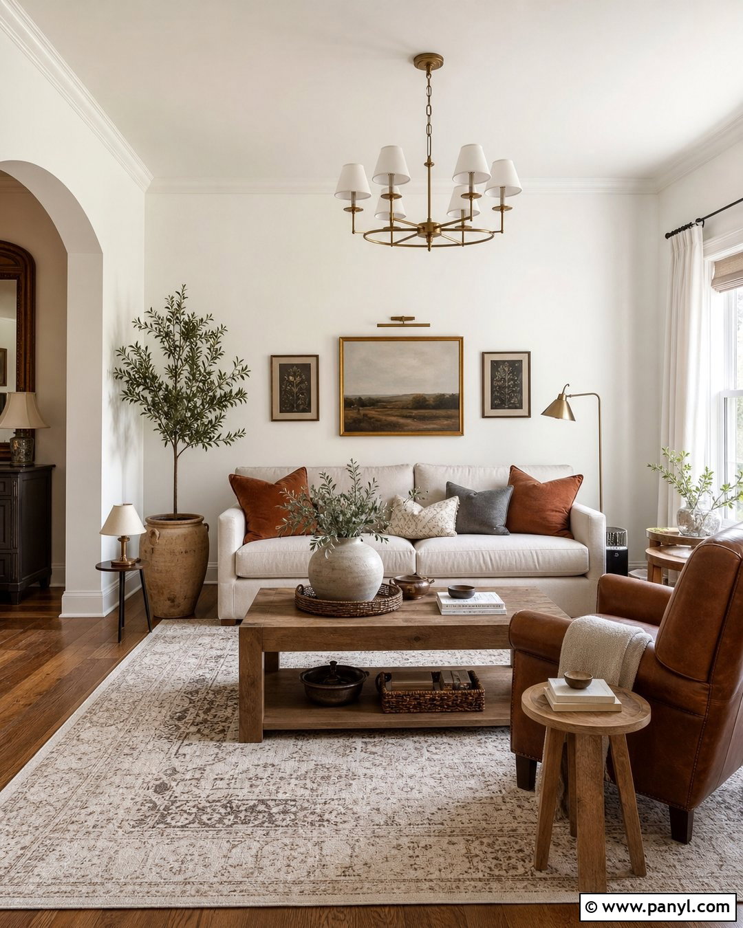 Sherwin-Williams Alabaster SW 7008 - 35 popular white paint colors for walls