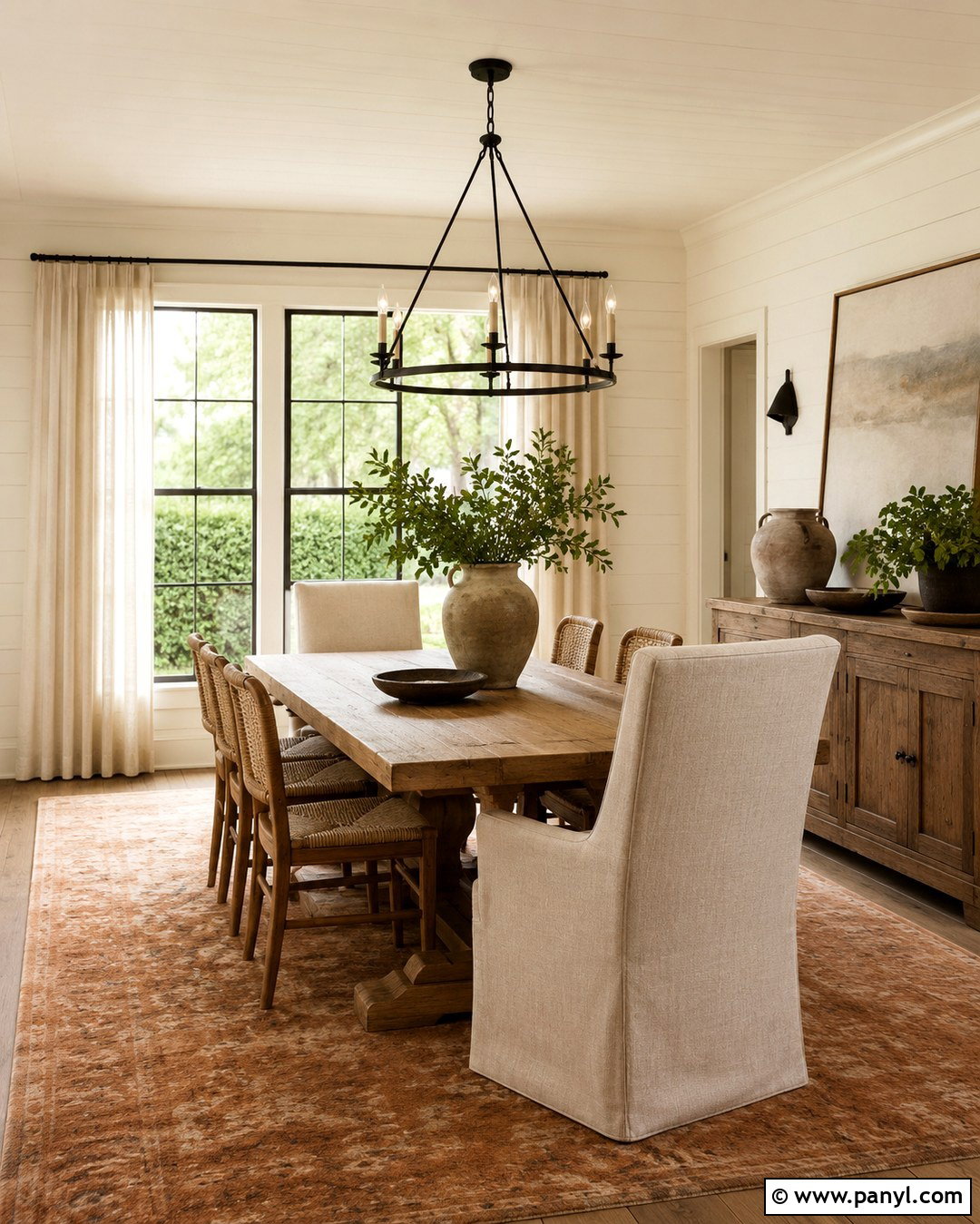Sherwin-Williams Alabaster Shiplap Dining Room - 20 Best White For Shiplap Walls