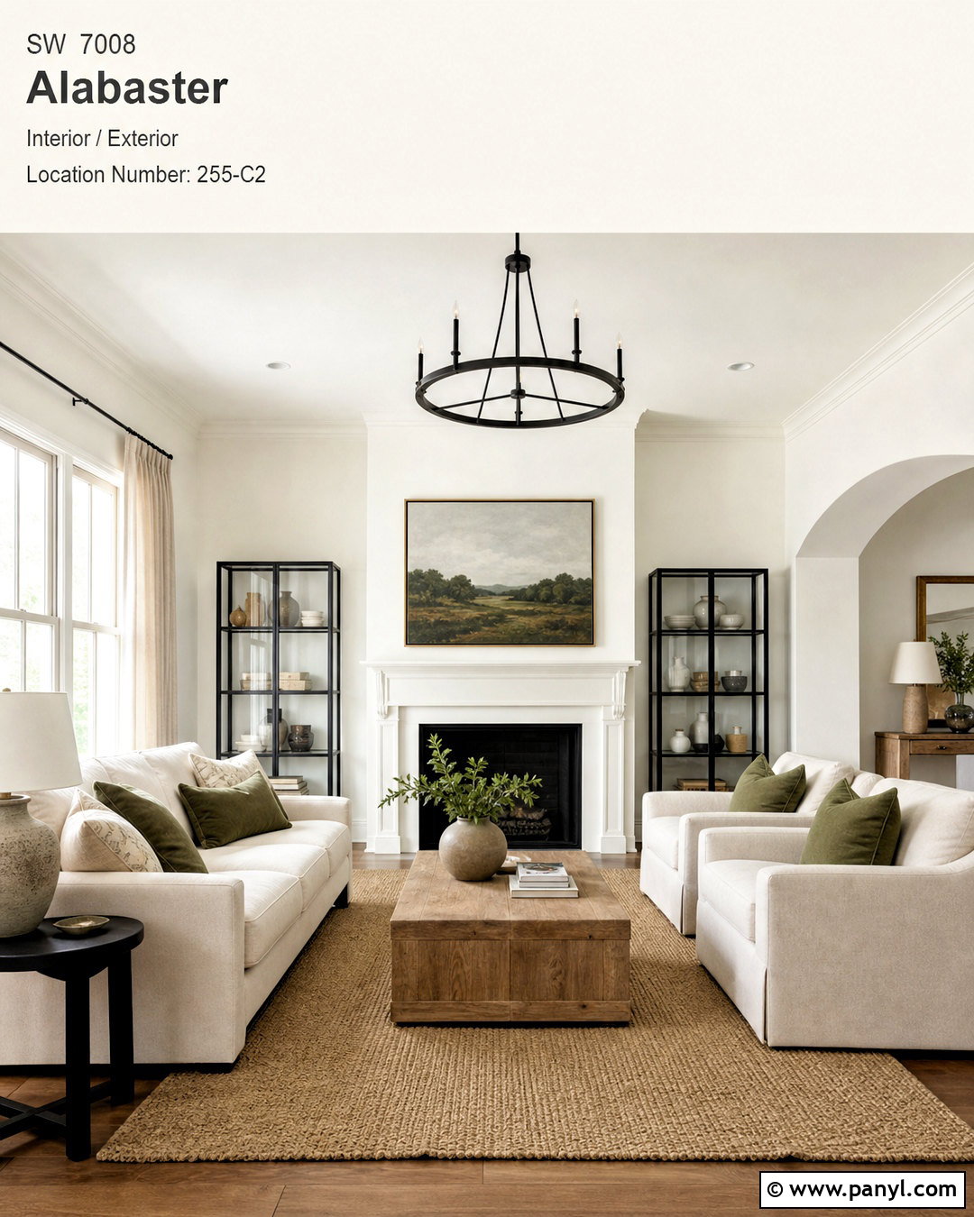 Sherwin Williams Alabaster White Living Room - 20 gorgeous white sherwin williams ideas