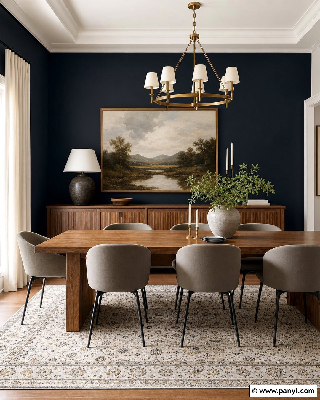 Sherwin Williams Anchors Aweigh Dining Room Accent Wall - 20 Navy Accent Wall Sherwin Williams Ideas