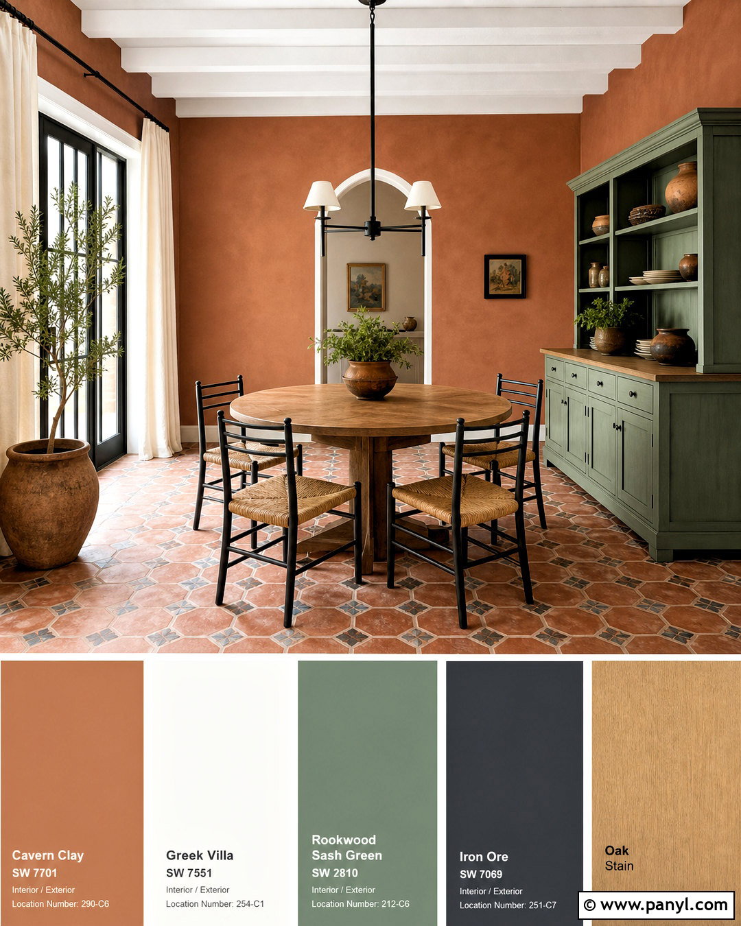 Sherwin Williams Cavern Clay Palette - 20 sherwin williams color palette ideas