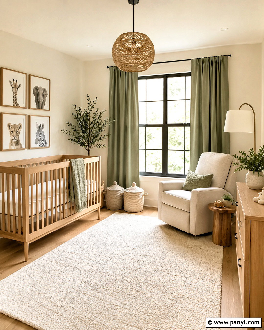 Sherwin Williams Creamy Walls In a Neutral Nursery - 35 sherwin williams creamy walls